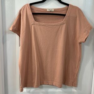 Madewell Pink Square T-Shirt
